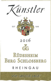 Künstler Riesling Rüdesheimer Berg Schlossberg Grosses Gewächs 2020