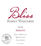 Bliss Family Vineyards Merlot