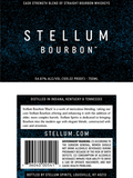 Stellum Spirits Cask Strength Blend Of Straight Bourbon Whiskey Black Label