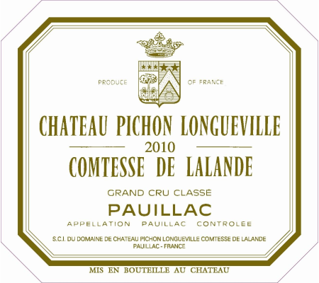 Château Pichon Longueville Comtesse de Lalande Pauillac Grand Cru Clas –  Grand Wine Cellar