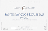 Domaine Jacques Girardin Santenay 1er Cru Clos Rousseau