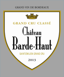 Château Barde-Haut Saint-emilion Grand Cru Classe 2013