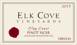 Elk Cove Vineyards Pinot Noir Clay Court Chehalem Mountains 2019