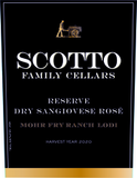 Scotto Family Cellars Sangiovese Dry Rose Lodi