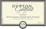 Dutton-Goldfield Syrah Dutton Ranch Cherry Ridge Vineyard Russian River Valley 2015