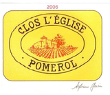 Château Clos L'eglise Pomerol 2006