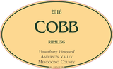 Cobb Wines Riesling Vonarburg Vineyard 2018