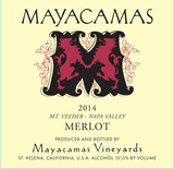 Mayacamas Merlot Mt. Veeder 2014