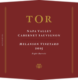 Tor Wines Cabernet Sauvignon Melanson Vineyard Napa Valley 2019