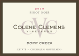 Colene Clemens Vineyards Pinot Noir Dopp Creek Estate Chehalem Mountains