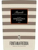 Fontanafredda Barolo del Comune di Serralunga d'Alba 2018