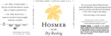 Hosmer Dry Riesling 2021