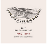 Santa Cruz Mountain Vineyard Pinot Noir Bailey's Branciforte Ridge Santa Cruz Mountains