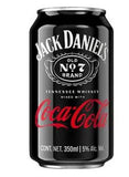 Jack Daniel’s and Coca Cola Cans