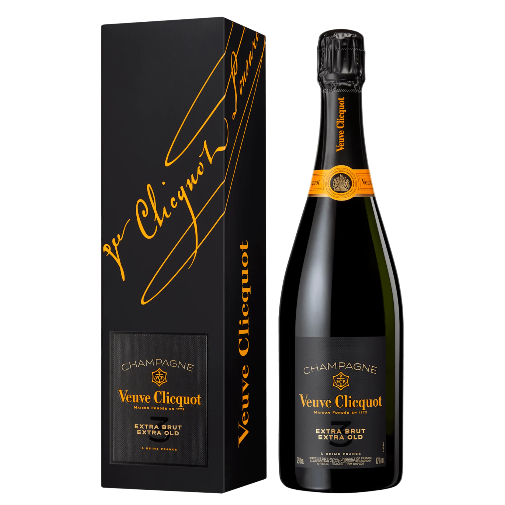 Veuve Clicquot Brut Extra Old Champagne - 750ml / 1