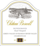 Chateau Boswell Green Valley Chardonnay Dutton Ranch Rued Vineyard 2012