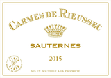 Château Rieussec Carmes De Rieussec Sauternes 2015