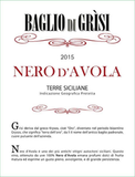 Baglio di Grisi Terre Siciliane Nero d'Avola