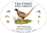 Teutonic Riesling David Hill Vineyard