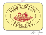 Château Clos L'eglise Pomerol 2003