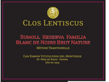 Clos Lentiscus Blanc de Noirs Brut Nature