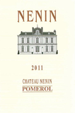 Château Nenin Pomerol 2011