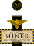 Miner Pinot Noir Garys' Vineyard Santa Lucia Highlands 2019