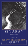 Onabay Vineyards Merlot Great Blue Heron Fork