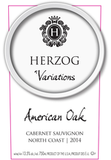 Herzog Wine Cellars Variations Cabernet Sauvignon American Oak North Coast 2020