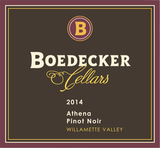 Boedecker Cellars Pinot Noir Athena Willamette Valley