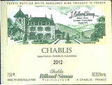 Domaine Billaud-Simon Chablis 2019