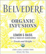 Belvedere Organic Infusions Lemon & Basil Price & Reviews