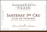 Domaine Françoise et Denis Clair Santenay 1er Cru Clos de Tavannes