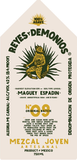 Reyes Y Demonios Maguey Espadin Joven N°09 Original Batch Mezcal Artesanal