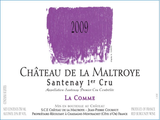 Chateau de la Maltroye Santenay 1er Cru La Comme Rouge 2018