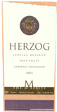 Herzog Special Reserve The M Series Cabernet Sauvignon Napa Valley