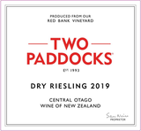 Two Paddocks Dry Riesling 2018