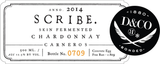 Scribe Winery Chardonnay Skin Fermented Carneros