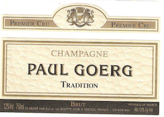 Champagne Paul Goerg 1er Cru Brut Tradition