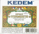 Kedem Sweet Vermouth NV