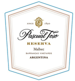 Pascual Toso Malbec Reserva Barrancas Vineyards Mendoza