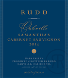 Rudd Oakville Estate Cabernet Sauvignon Samantha's Oakville