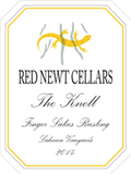 Red Newt Cellars Riesling The Knoll Lahoma Vineyards