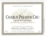 Domaine Daniel Dampt & Fils Chablis 1er Cru Cote De Lechet