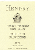 Hendry Napa Valley Cabernet Sauvignon Hendry Vineyard 2017