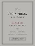 Bodega Familia Cassone Obra Prima Reserva Malbec