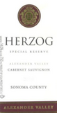 Herzog Wine Cellars Special Reserve Cabernet Sauvignon Alexander Valley 2020