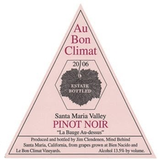 Au Bon Climat Pinot Noir La Bauge Au-Dessus 2017