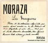 Bodegas Moraza Rioja Las Tasugueras Red