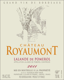 Chateau Royaumont Lalande-de-Pomerol